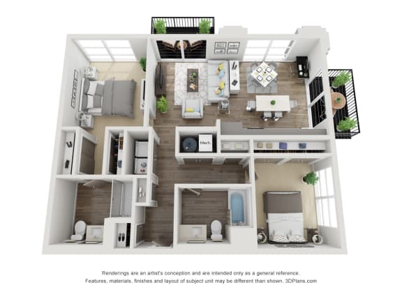 Floor Plan  B2 floorplan